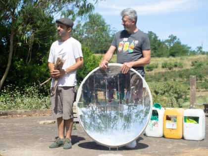 NA ALDEIA | Marco Bernardo | Oficina de Reciclagem Solar de Plásticos | 22 Junho 2024